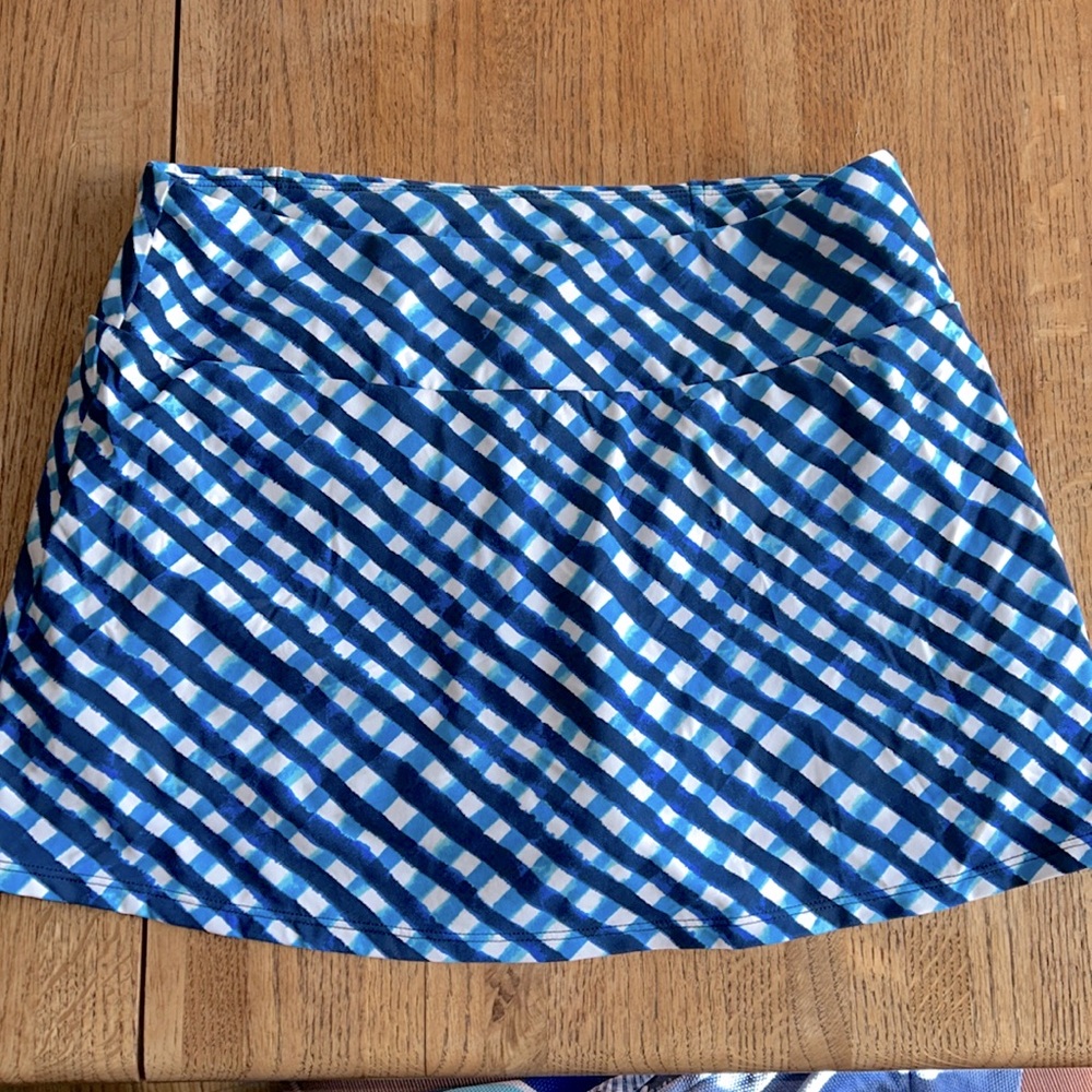 Tommy Bahama Harbour Island Gingham Skort - Small - New